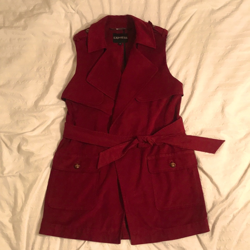 Express- Double Breasted Blazer Vest